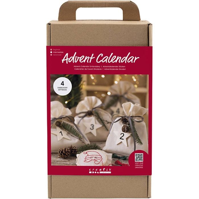 Adventskalender Broderi, 1 förp.