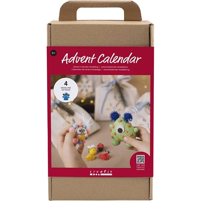 Adventskalender Modellera, 1 förp.