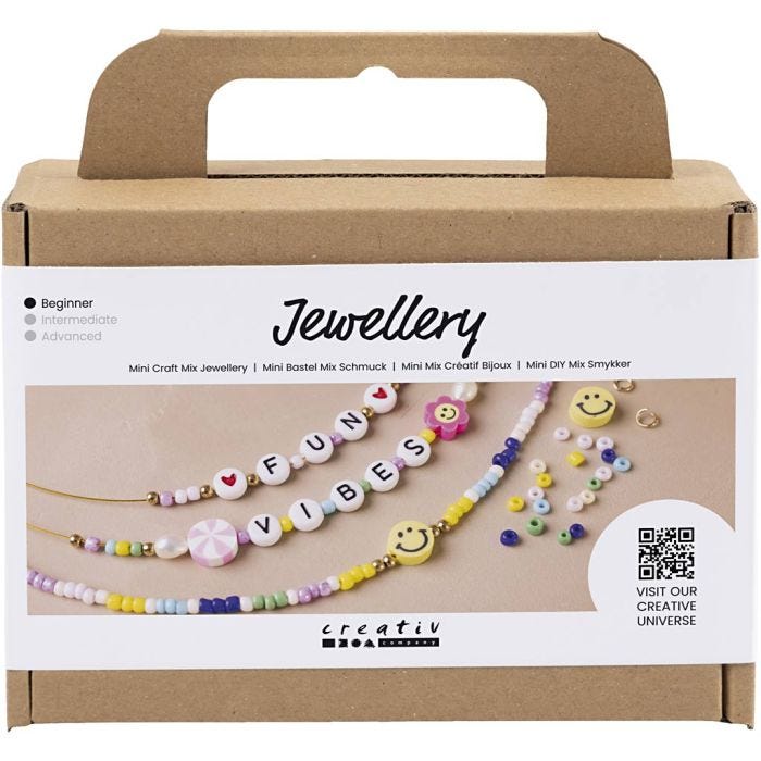 Mini DIY Mix Smycken, Halsband, 1 förp.