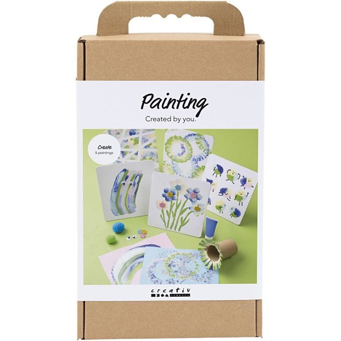 DIY Kit målarfärger, mixade färger, 1 förp.