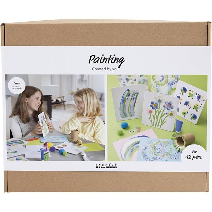 Mega DIY Kit Måla, mixade färger, 1 förp.