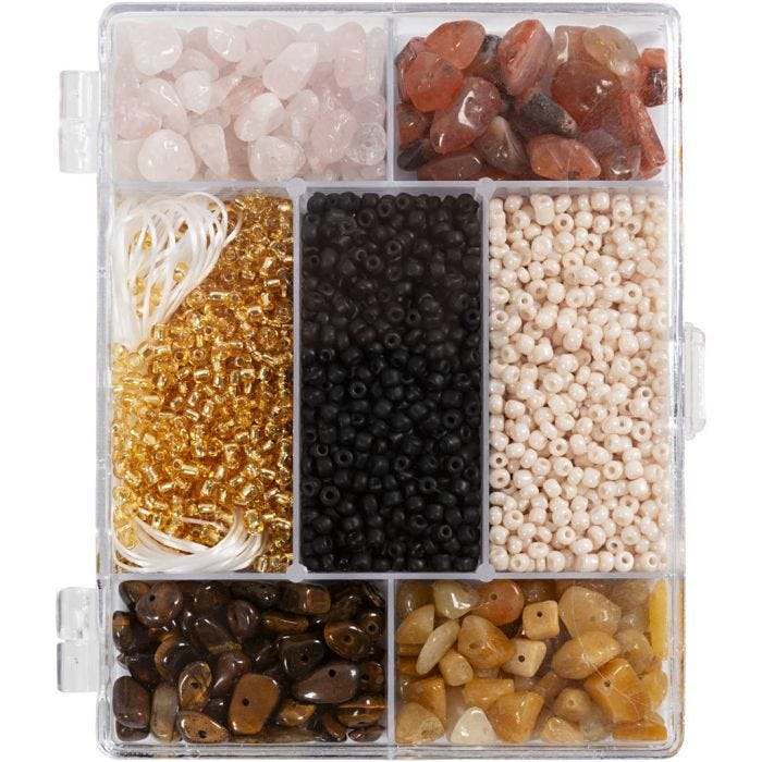 DIY Mix Smycken, Kristaller, stl. 2,6-10 mm, Hålstl. 0,8-1,2 mm, mixade färger, 1 förp.