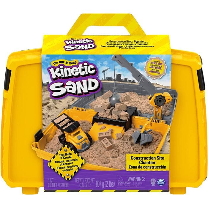 Kinetic Sand® byggarbetsplats, 1 st./ 1 förp.
