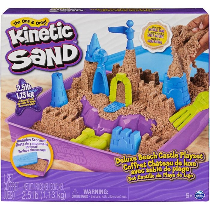 Kinetic Sand® sandslott, 1 st./ 1 förp.