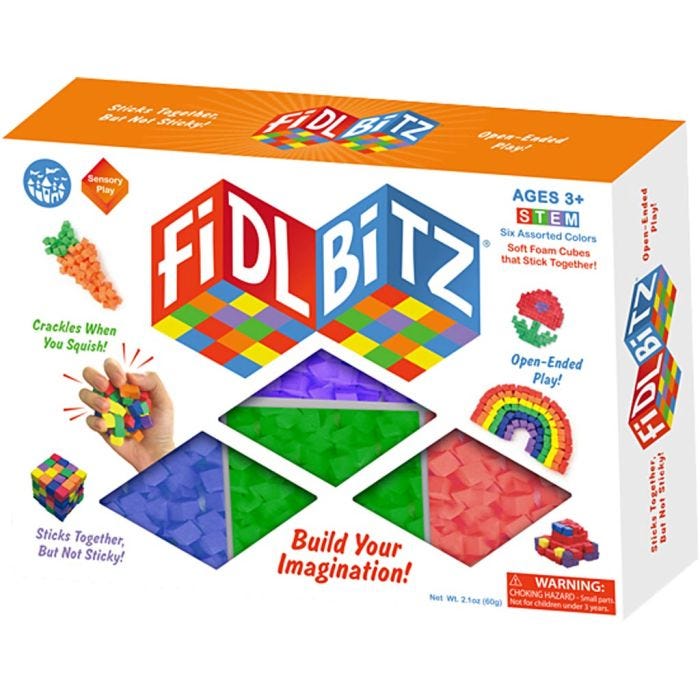 FidlBitz® Deluxe-set, stl. 1 x 1 cm, ca 600 st., 1 st./ 1 förp.