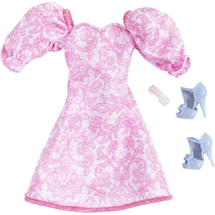 Barbieplagg, 1 set/ 1 förp.