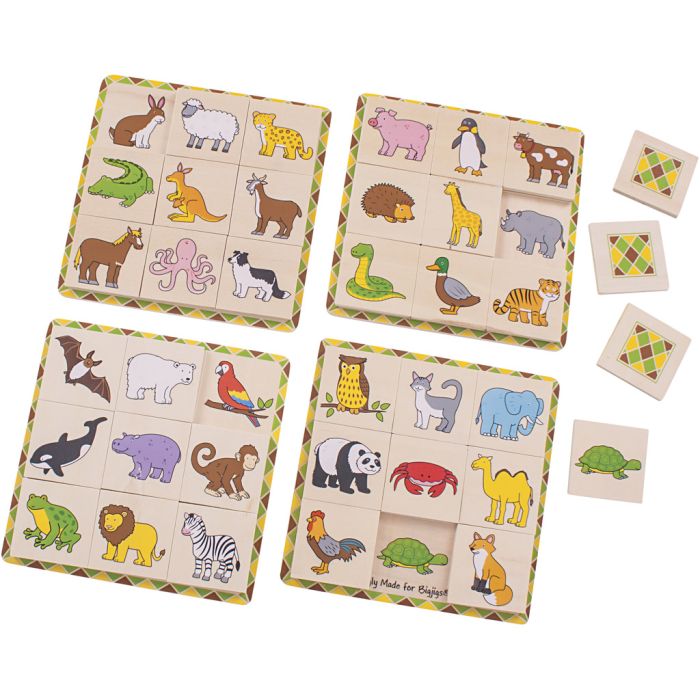 Bildlotteri djur, 1 st.