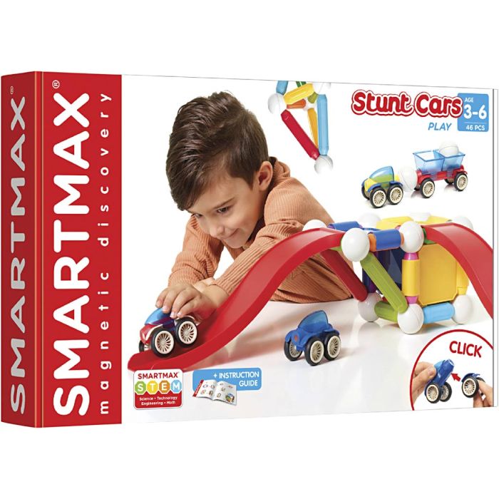 SmartMax Stunt Basic, stl. 48x30x7 cm, 46 delar, 46 st./ 1 förp.