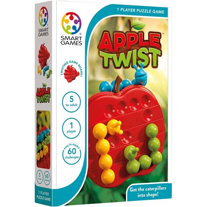 Apple Twist, stl. 24x17,5x4,5 cm, 1 st.