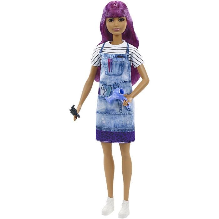 Barbie Karriärdocka, Frisör, H: 30 cm, 1 st.