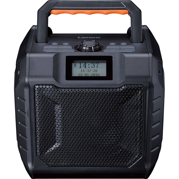 Musikspelare för utomhusbruk, stl. 22,3x21,2x18,8 cm, 1 st.