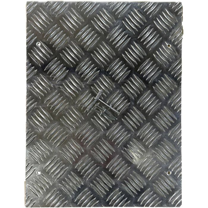 RABO Moon-Car vagn aluminiumplatta, 1 st.