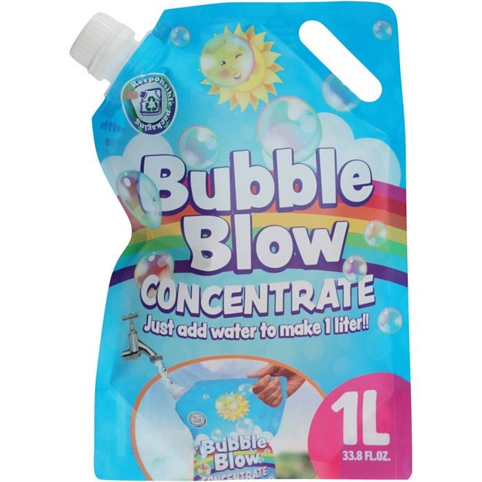 Refill till såpbubblor, 1 l/ 1 förp.