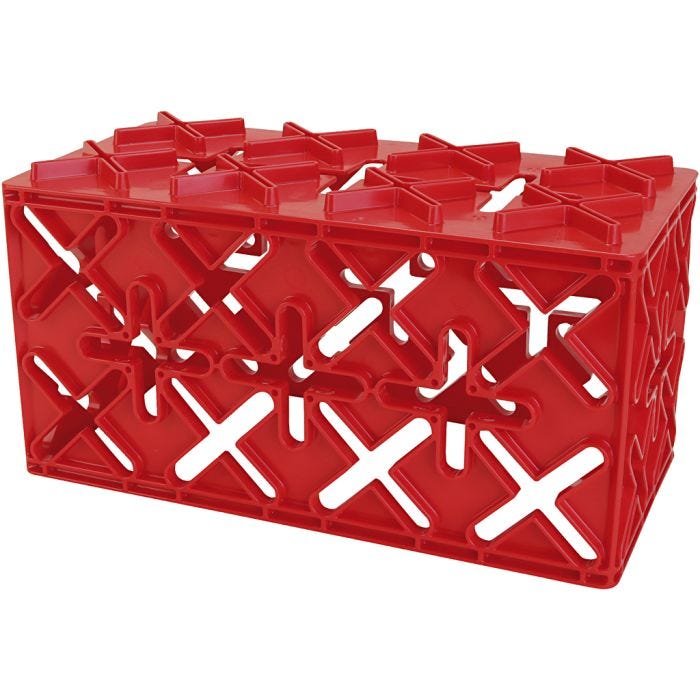 X Block, byggklossar, stl. 45x22,5x22,5 cm, 10st./ 1 set