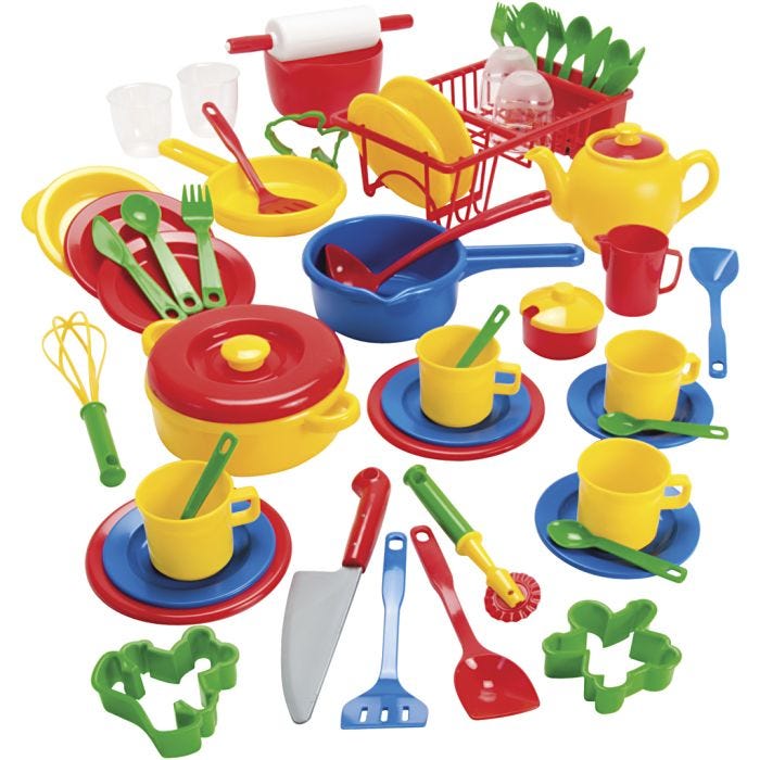 dantoy Stort Köksset, 59 st./ 1 set