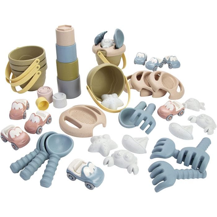 dantoy tiny BIO sandset, 43 st./ 1 set