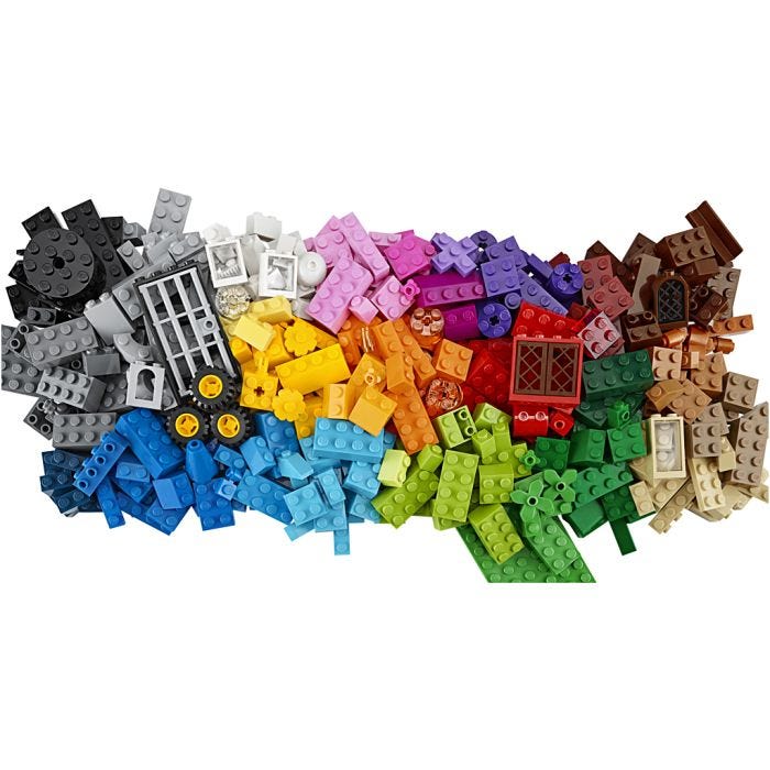 LEGO® Classic Kreativt Byggeri - stort, 790 st./ 1 förp.