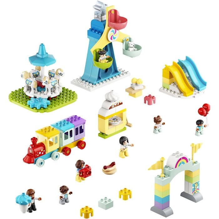 LEGO® DUPLO® Town Nöjespark, 95 delar/ 1 set