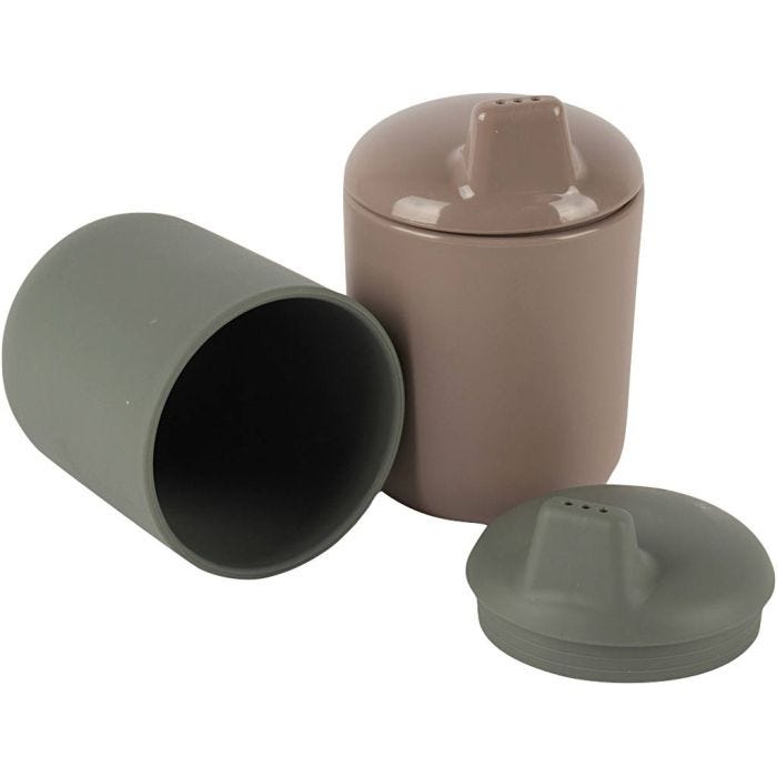 dantoy pipmuggar, H: 10 cm, Dia. 7 cm, 2 st./ 1 förp.