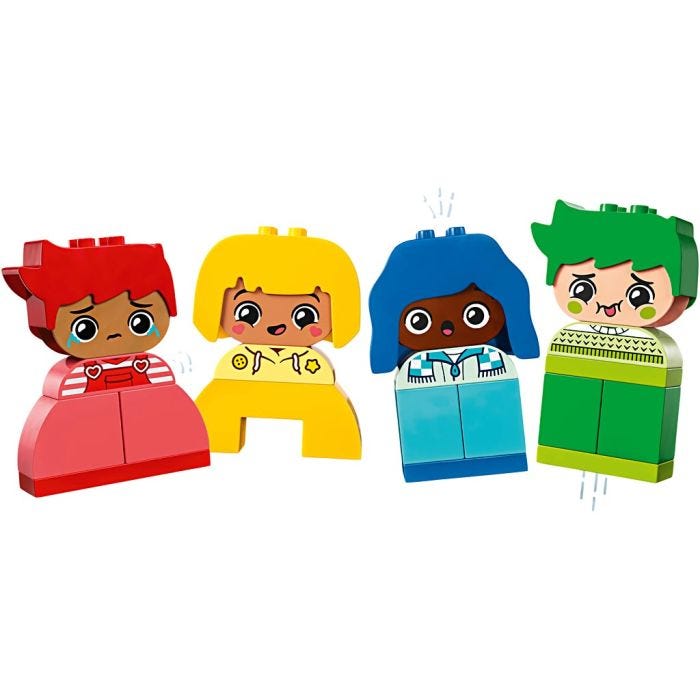 LEGO® DUPLO® Mina Första Stora Känslor, 23 delar/ 1 förp.