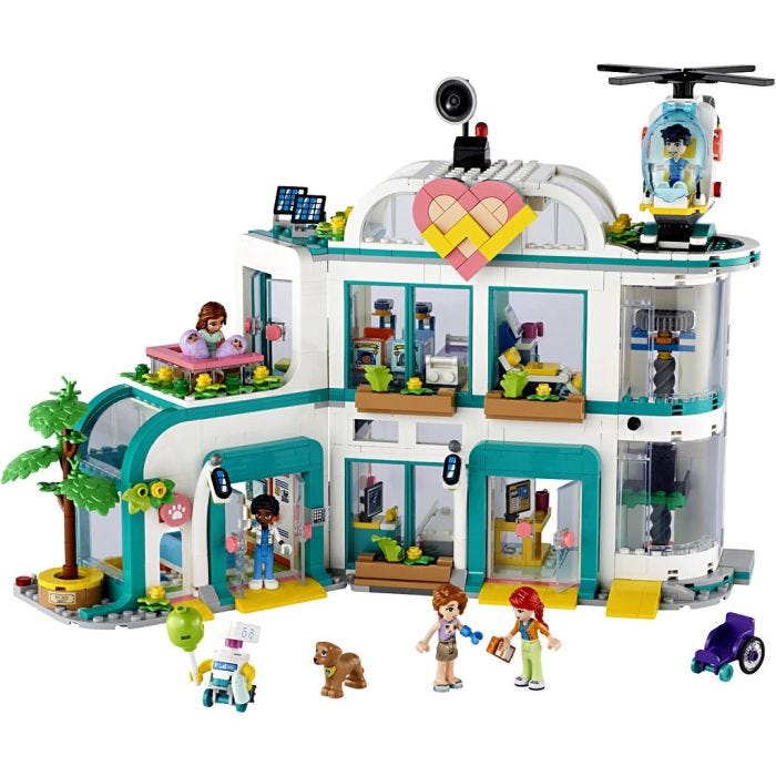 LEGO® Friends Heartlake Citys Sjukhus, 1045 delar/ 1 förp.