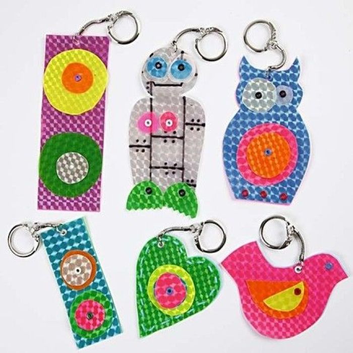 Neonberlocker till väskan