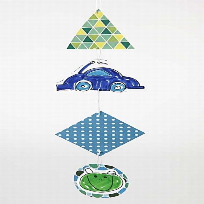 Mobil i Colorbarkartong