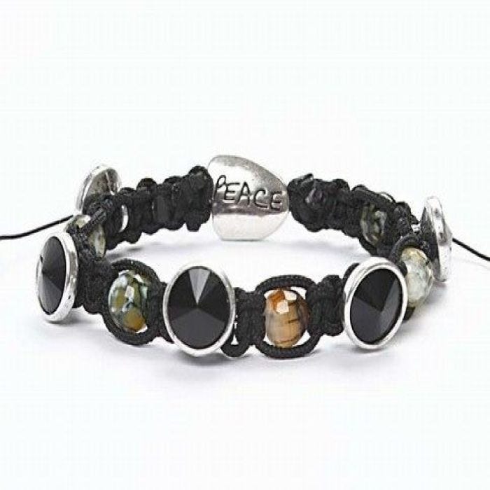 Armband med halvädelstenar