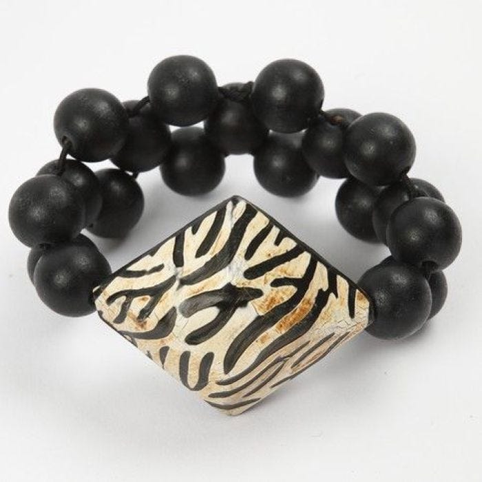 Armband med buffelhorn