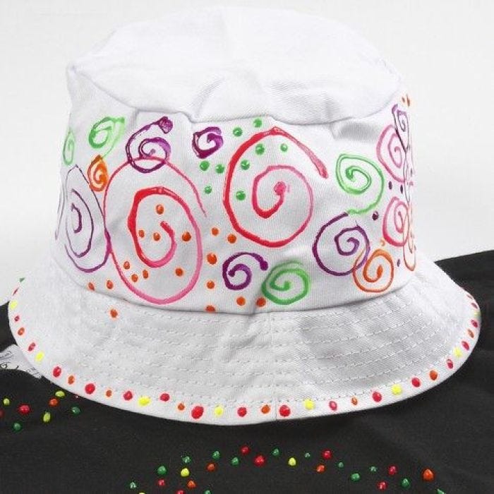 Hatt med 3D Liner, neon