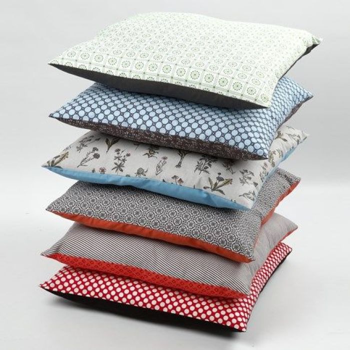 Kuddfodral av ekologiskt tyg från Vivi Gade