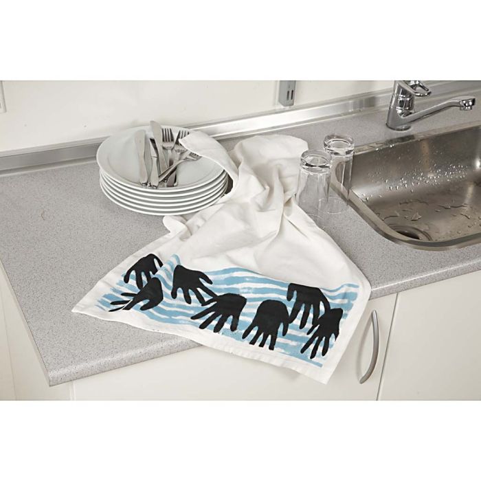 Roliga kökshanddukar