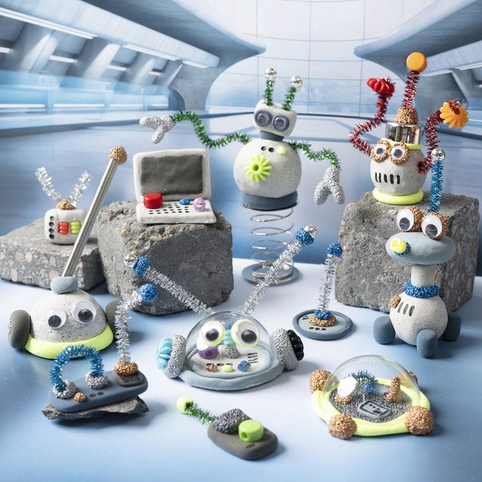 Stone Clay robotvärld