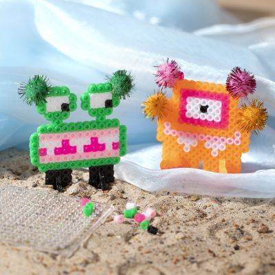 3D-monster av rörpärlor