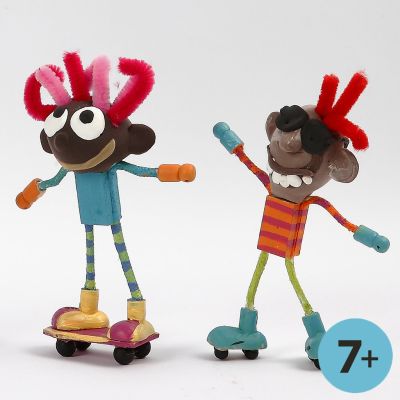 Flexi figurer med Silk Clay p&aring; inlines