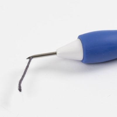Så trär du en punch needle