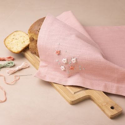 Broderad servett