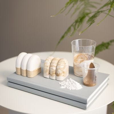 Skulptur gjuten utav resin 