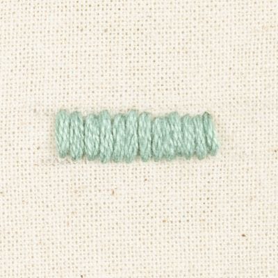 Så broderar du med plattsöm