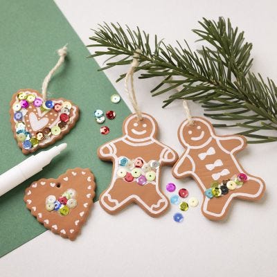 Pepparkakor i Silk Clay®