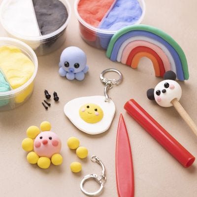 Start DIY Kit: Lär dig modellera med Silk Clay®