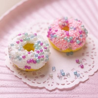 Donuts i Silk Clay® och Foam Clay®