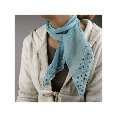 Crinckle chiffong scarf