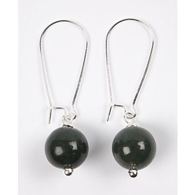 Örhängen med indisk agat