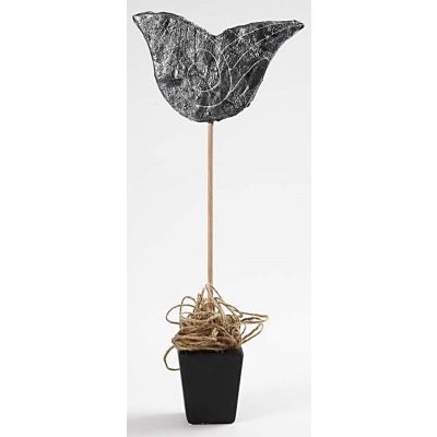 Flöjel med gipsgaze och Art Metal