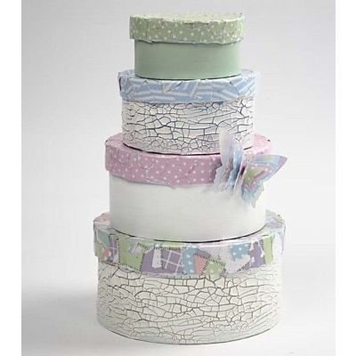 Runda askar i olika storlekar