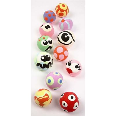 Tillverka bollar av Silk Clay