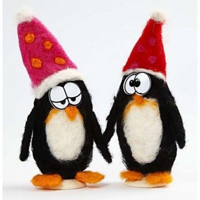 Nålfiltning på frigolit