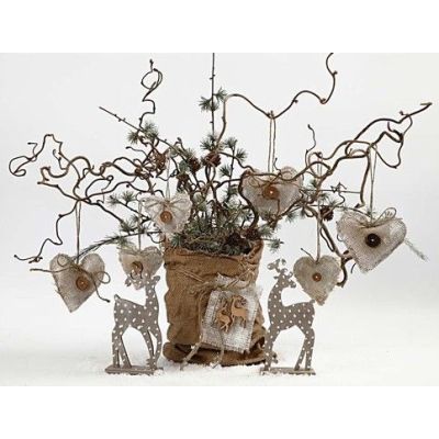 Hessianvas med Paverpol