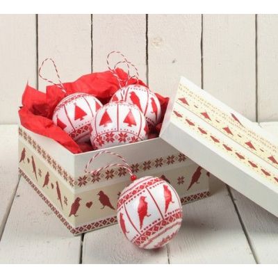 Kulor med decoupagepapper